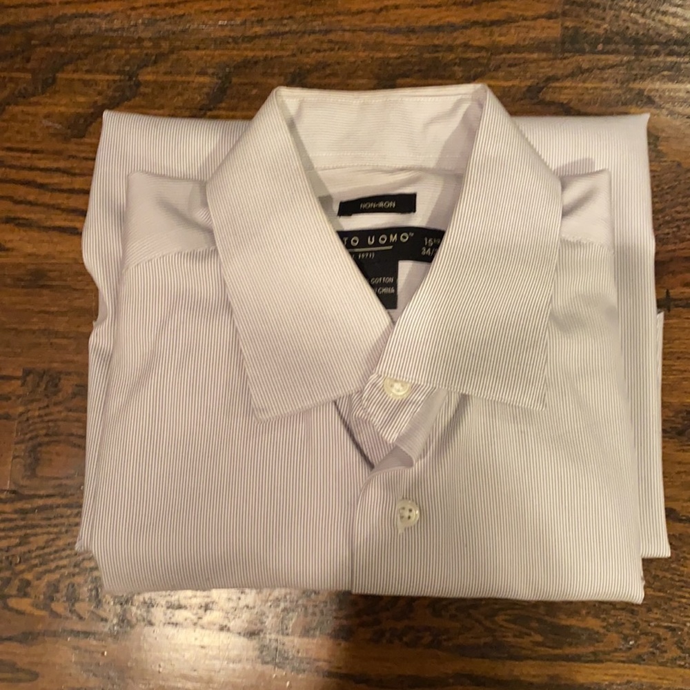 Men’s Gray Pronto Suomi Dress Shirt